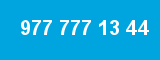 977 777 13 44 977 777 13 44